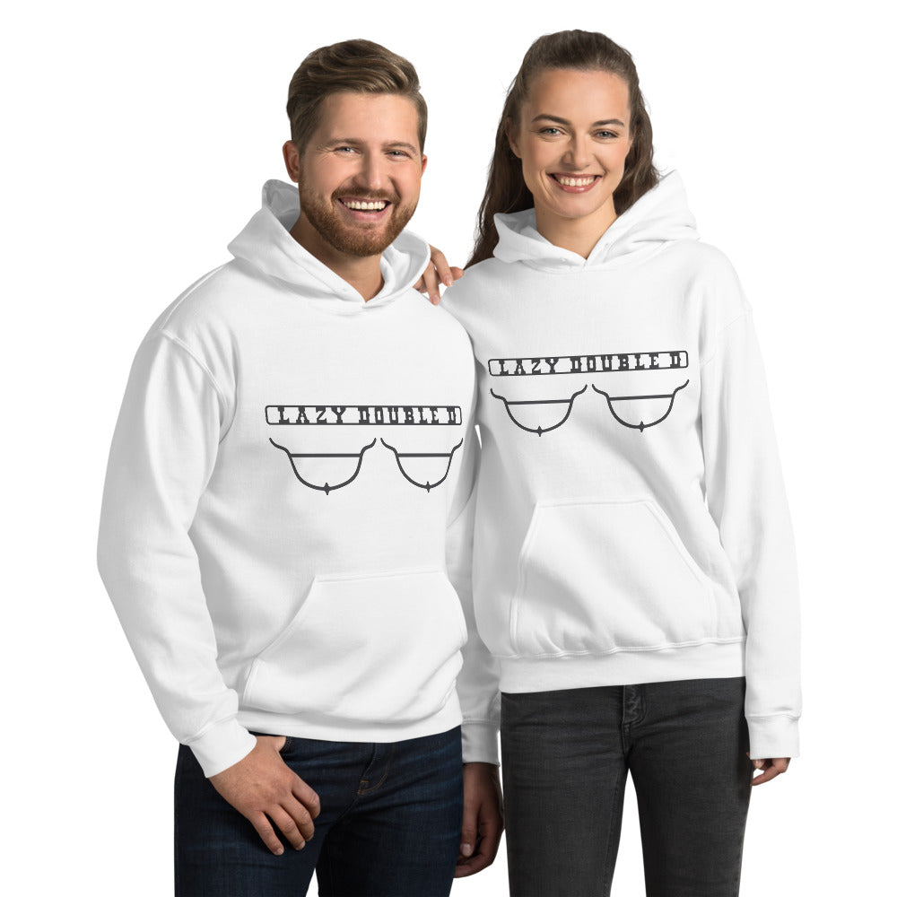 The Lazy Double D Ranch logo Unisex Hoodie