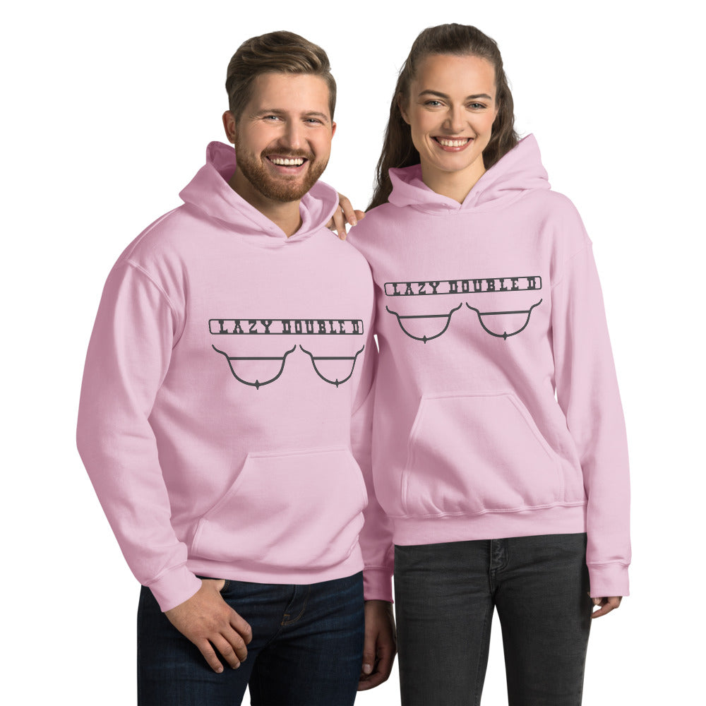 The Lazy Double D Ranch logo Unisex Hoodie