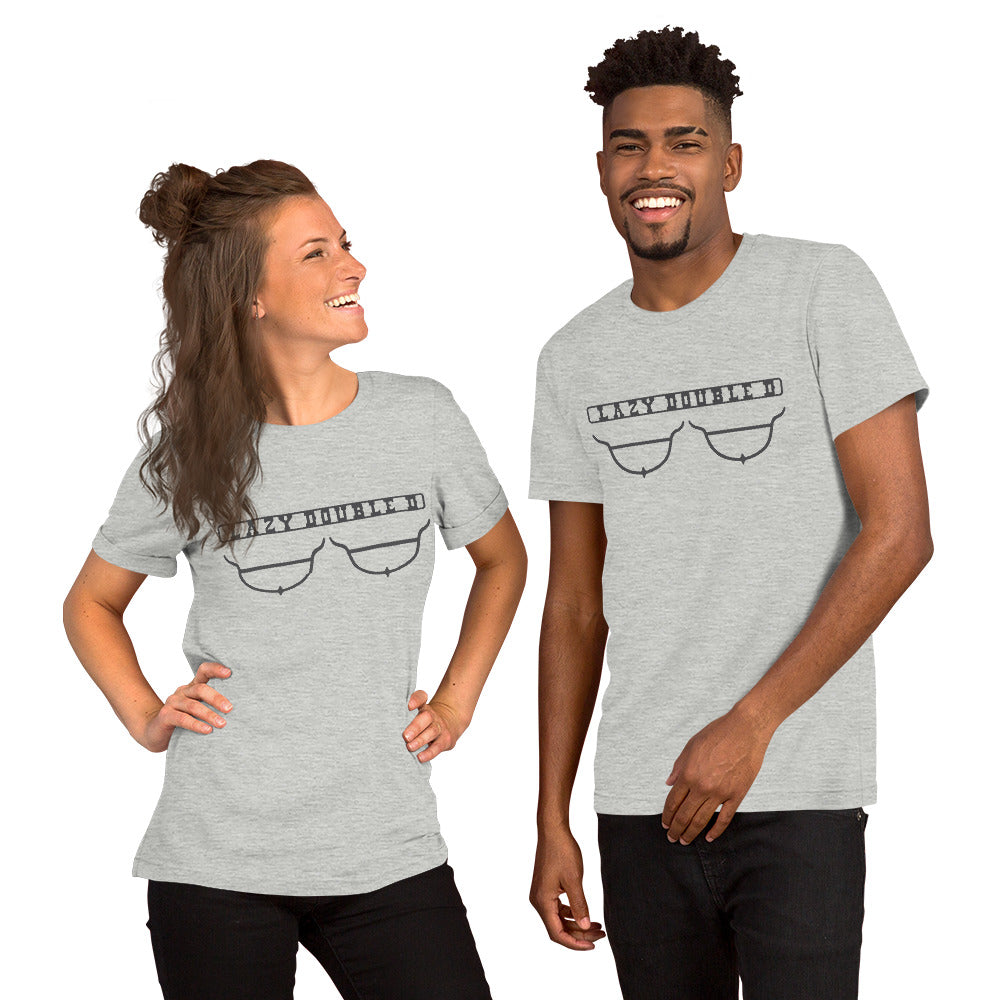 The Lazy Double D Ranch logo Unisex t-shirt